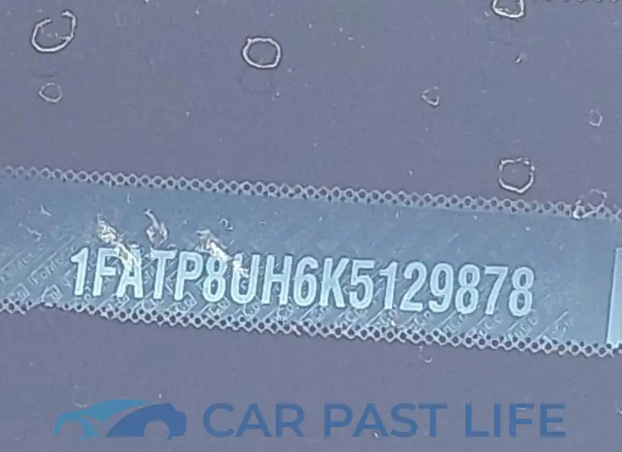 1FATP8UH6K5129878# 9
