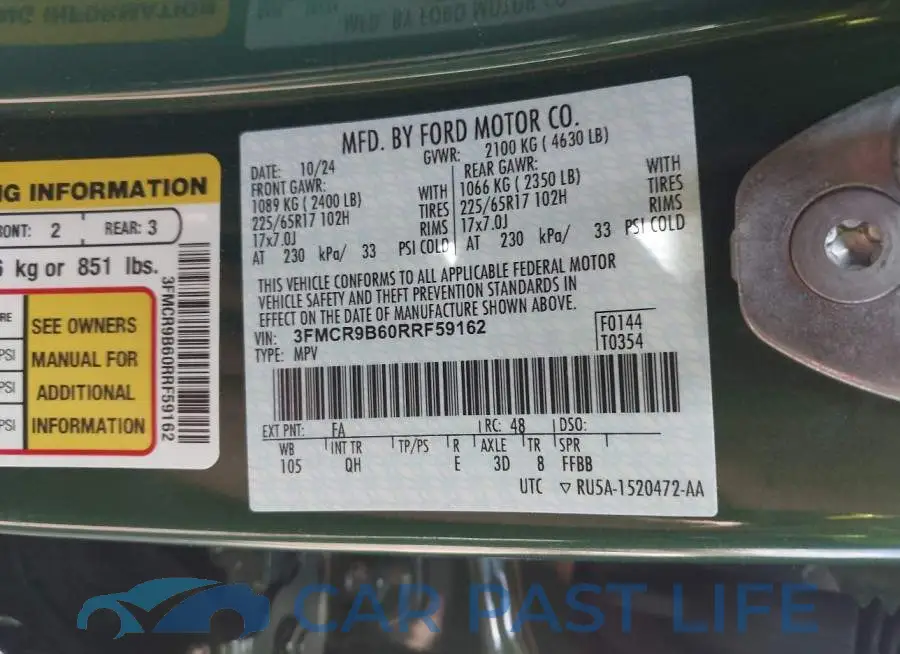 3FMCR9B60RRF59162# 9