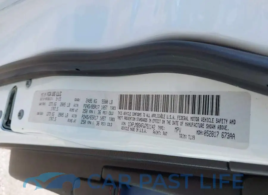 1C4PJMBS4FW751142# 9