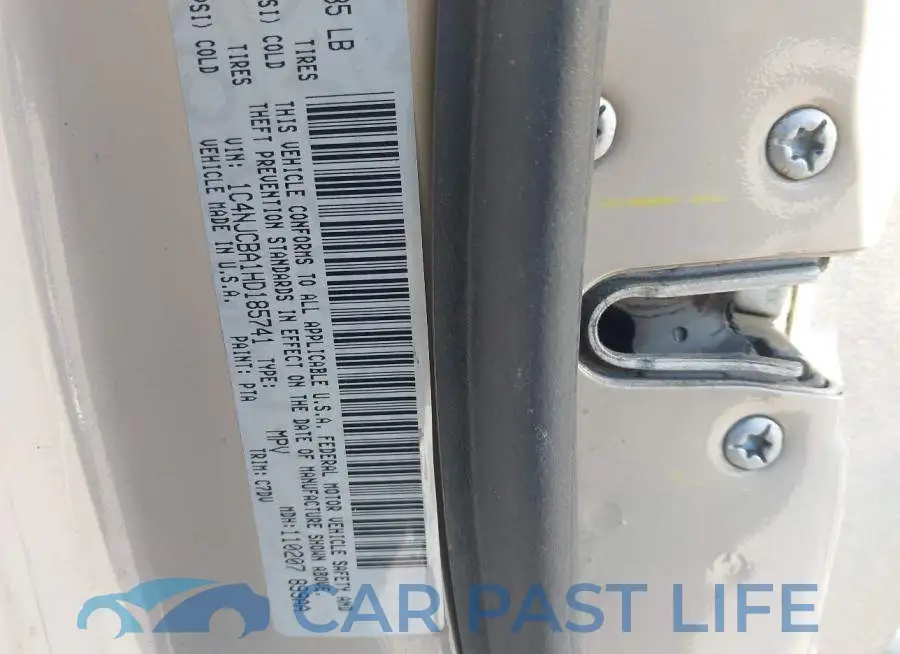 1C4NJCBA1HD185741# 9