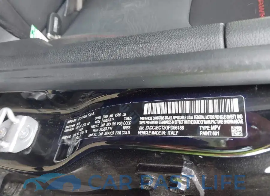 ZACCJBCT2GPD56188# 9
