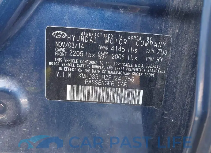 KMHD35LH2FU241756# 9