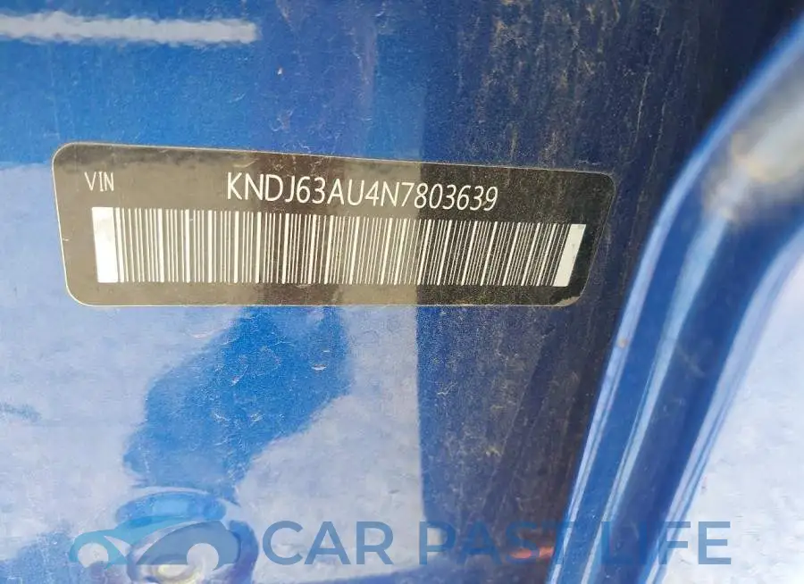 KNDJ63AU4N7803639# 9