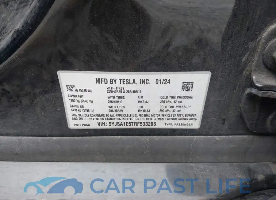 5YJSA1E57RF533266# 9