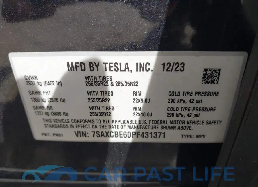 7SAXCBE60PF431371# 8