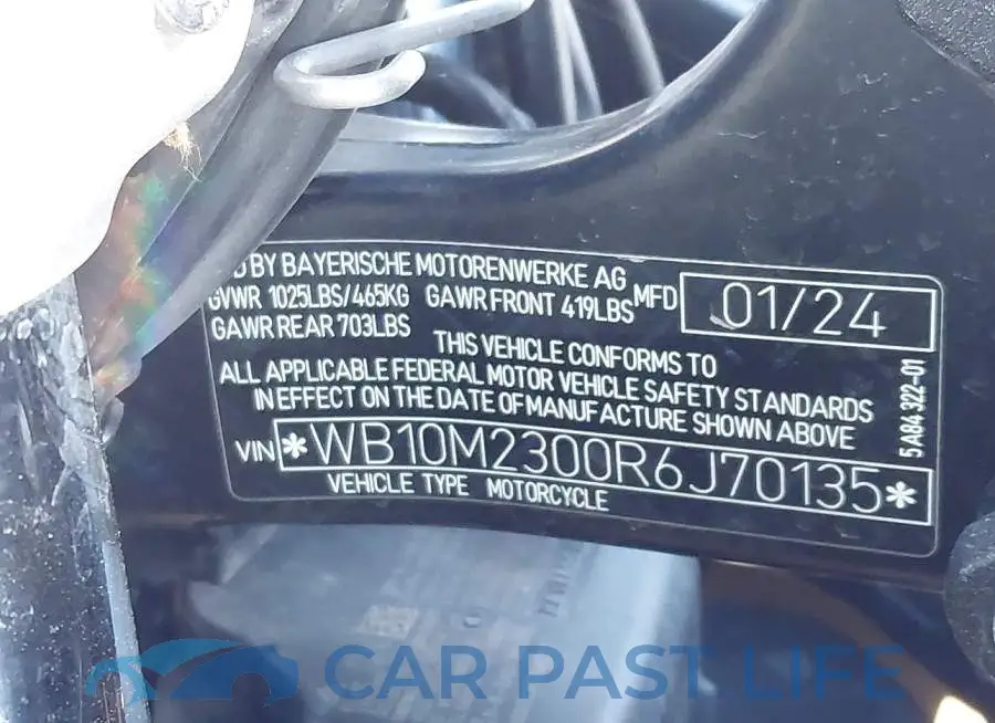WB10M2300R6J70135# 10