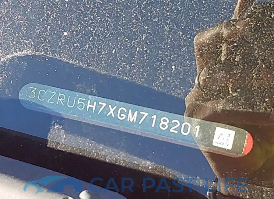 3CZRU5H7XGM718201# 17