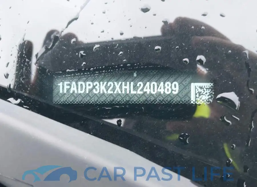1FADP3K2XHL240489# 9
