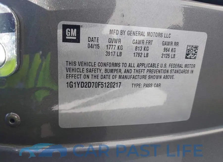 1G1YD2D70F5120217# 9
