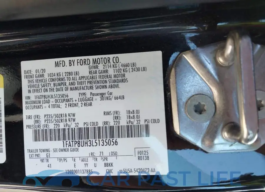 1FATP8UH3L5135056# 9