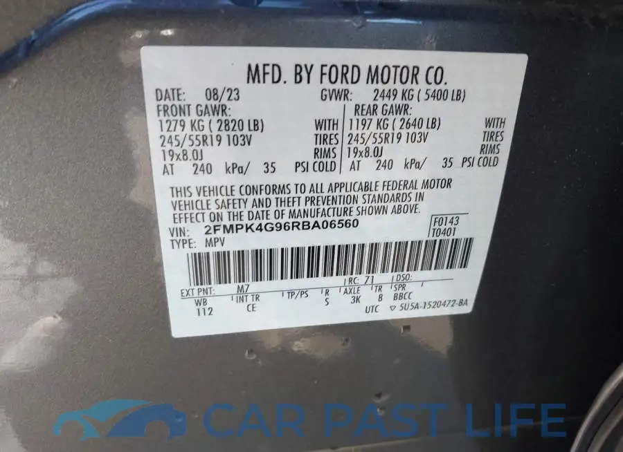 2FMPK4G96RBA06560# 9