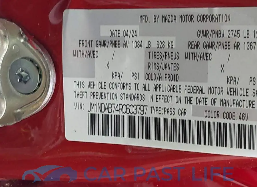 JM1NDAB74R0603797# 9