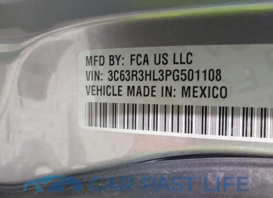 3C63R3HL3PG501108# 8