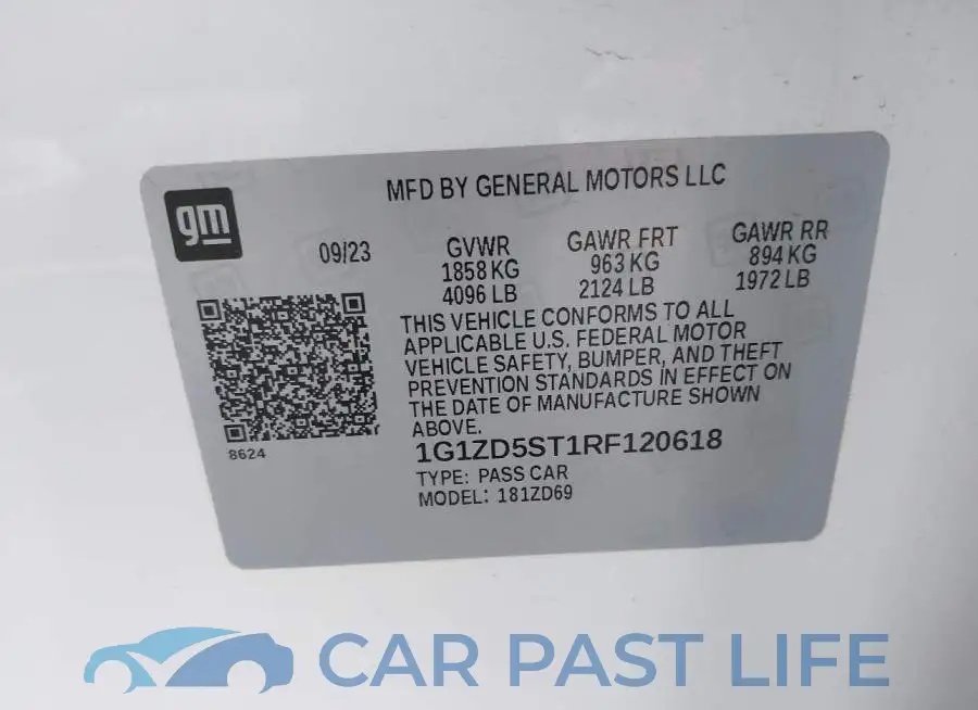 1G1ZD5ST1RF120618# 9