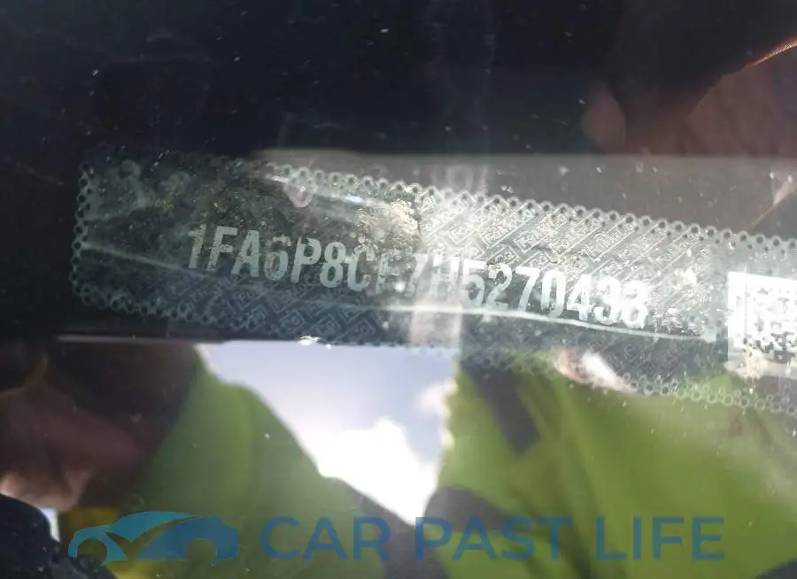 1FA6P8CF7H5270433# 9