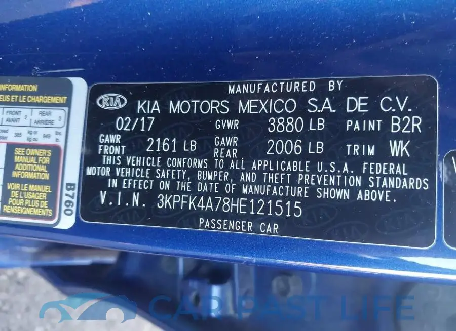 3KPFK4A78HE121515# 9