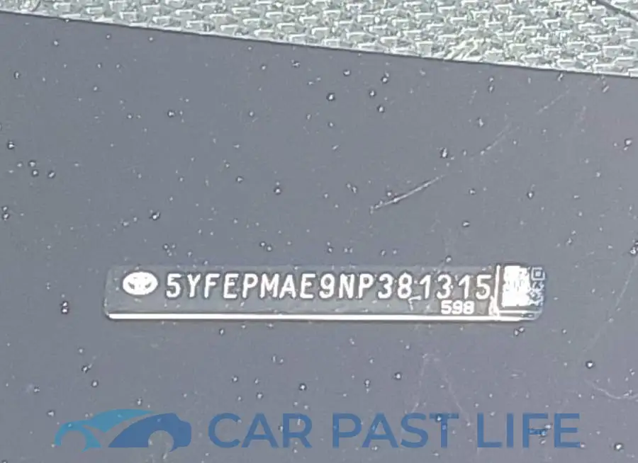 5YFEPMAE9NP381315# 9