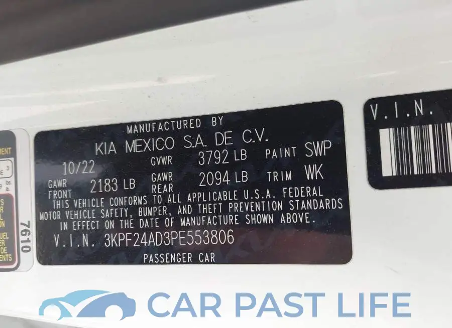3KPF24AD3PE553806# 9