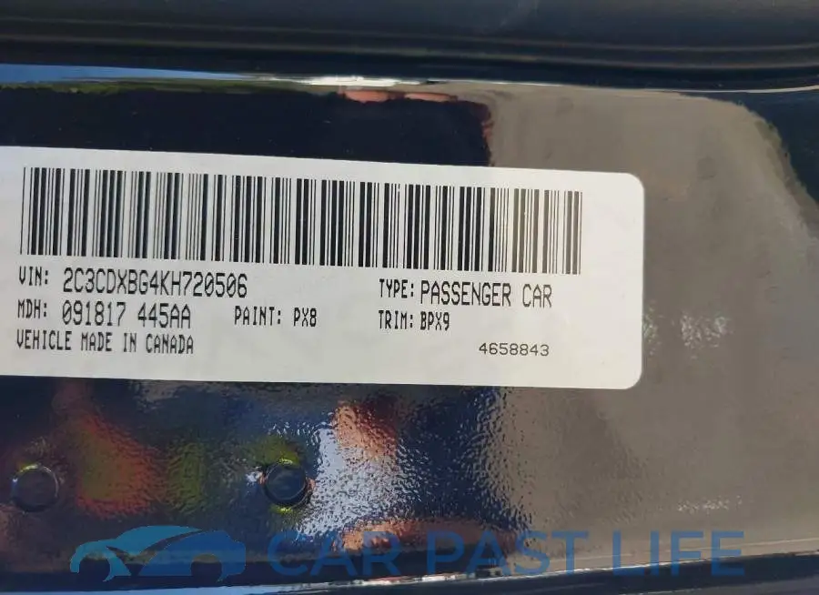 2C3CDXBG4KH720506# 9