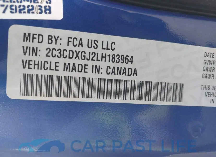 2C3CDXGJ2LH183964# 9