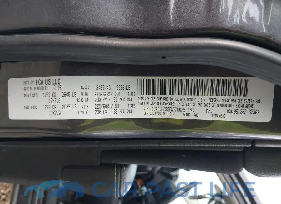 1C4PJLCS9FW770679# 9
