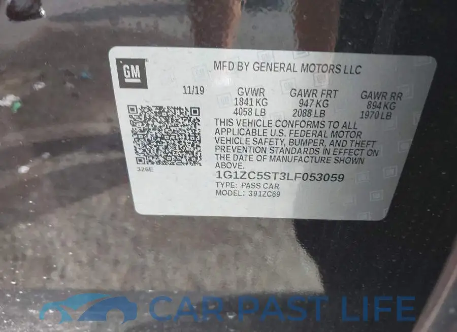 1G1ZC5ST3LF053059# 9