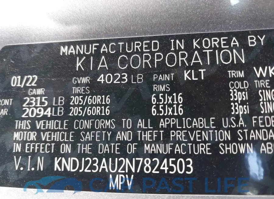 KNDJ23AU2N7824503# 9