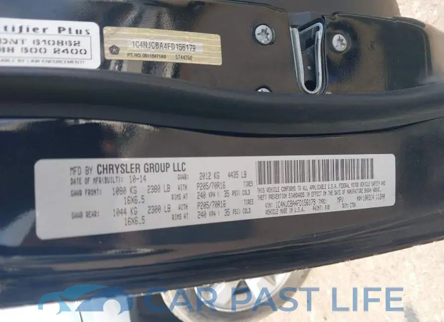 1C4NJCBA4FD156179# 9