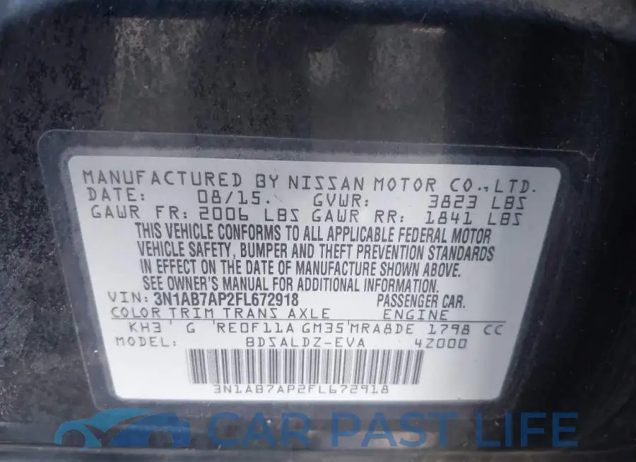 3N1AB7AP2FL672918# 9