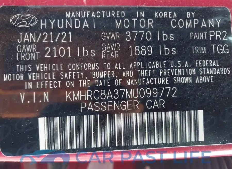 KMHRC8A37MU099772# 9