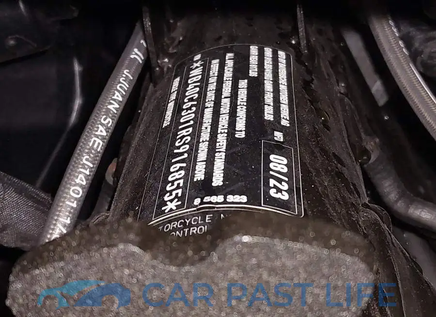 WB40C6301RS916855# 10