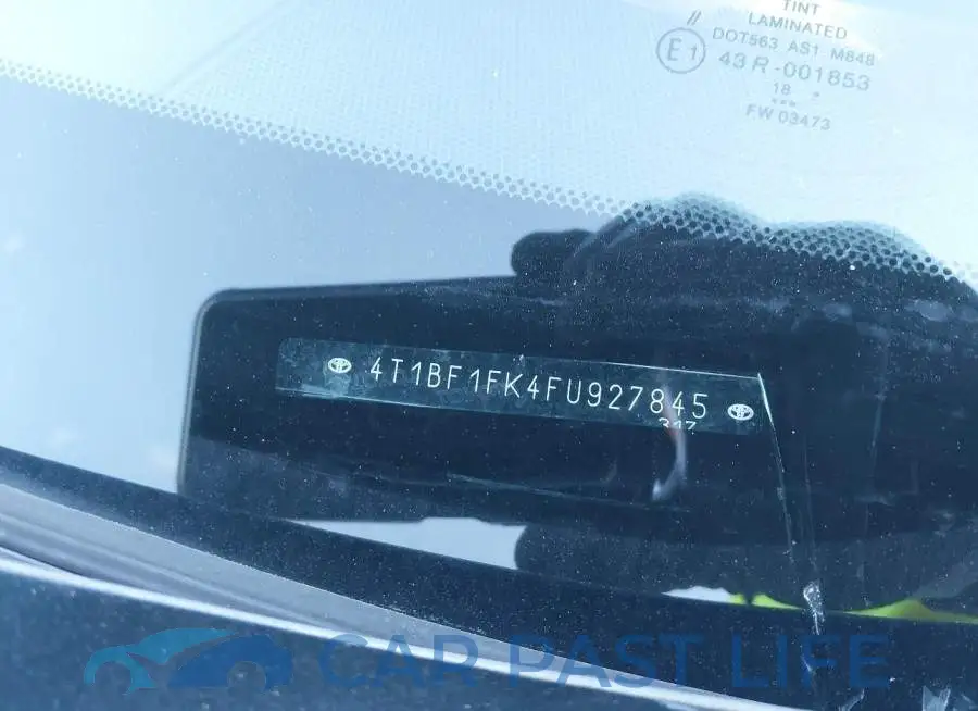 4T1BF1FK4FU927845# 17