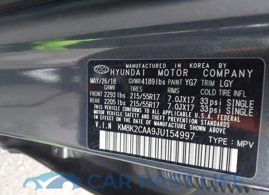 KM8K2CAA9JU154997# 9