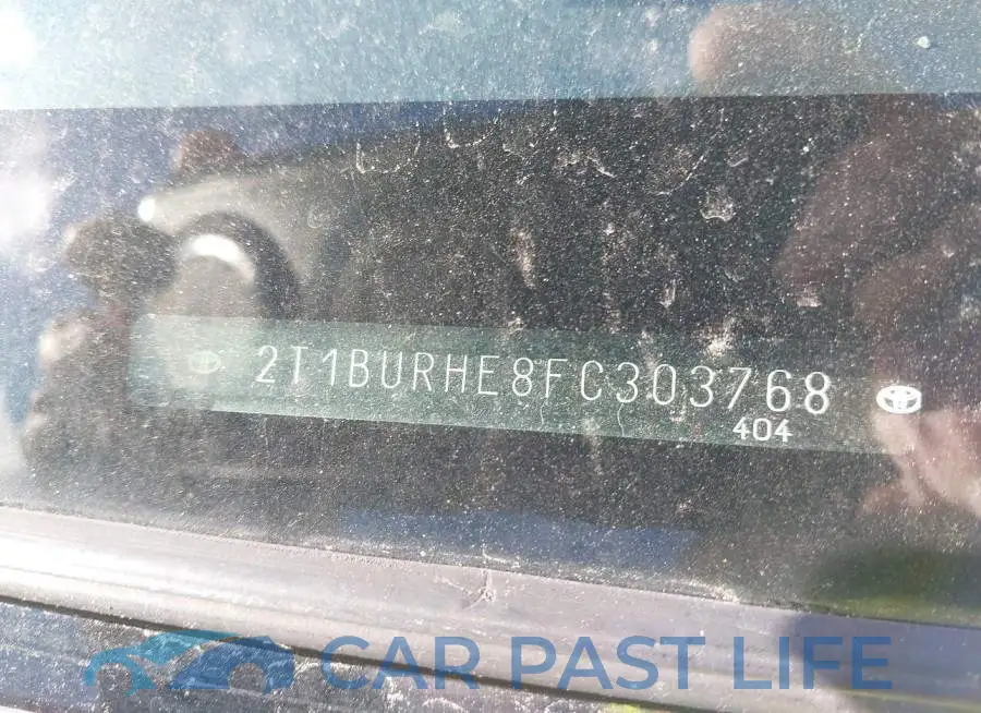 2T1BURHE8FC303768# 17