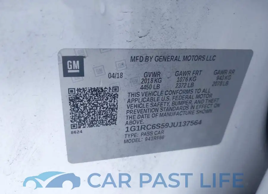 1G1RC6S59JU137564# 9