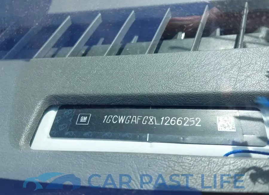 1GCWGAFG8L1266252# 9