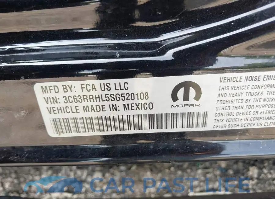 3C63RRHL5SG520108# 9