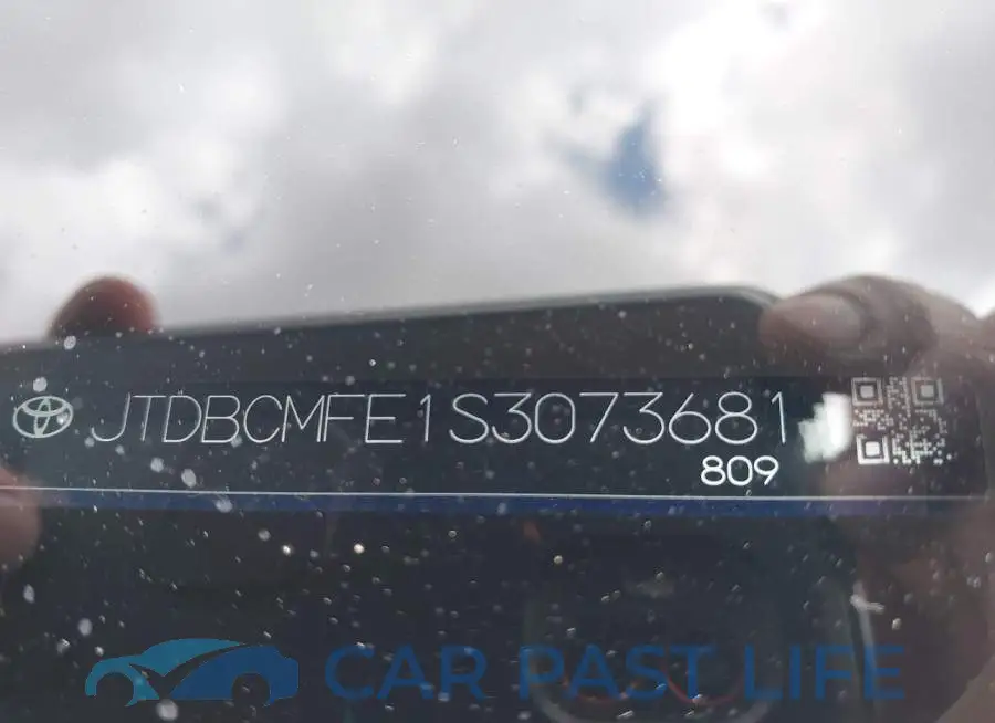 JTDBCMFE1S3073681# 9