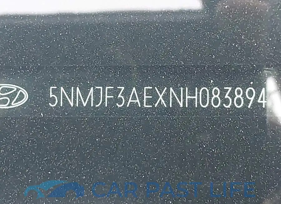 5NMJF3AEXNH083894# 9