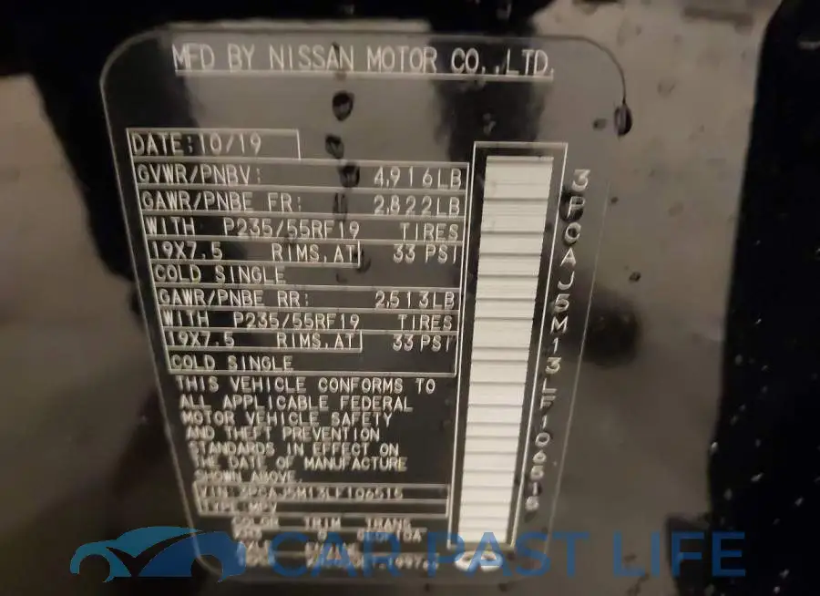 3PCAJ5M13LF106515# 9