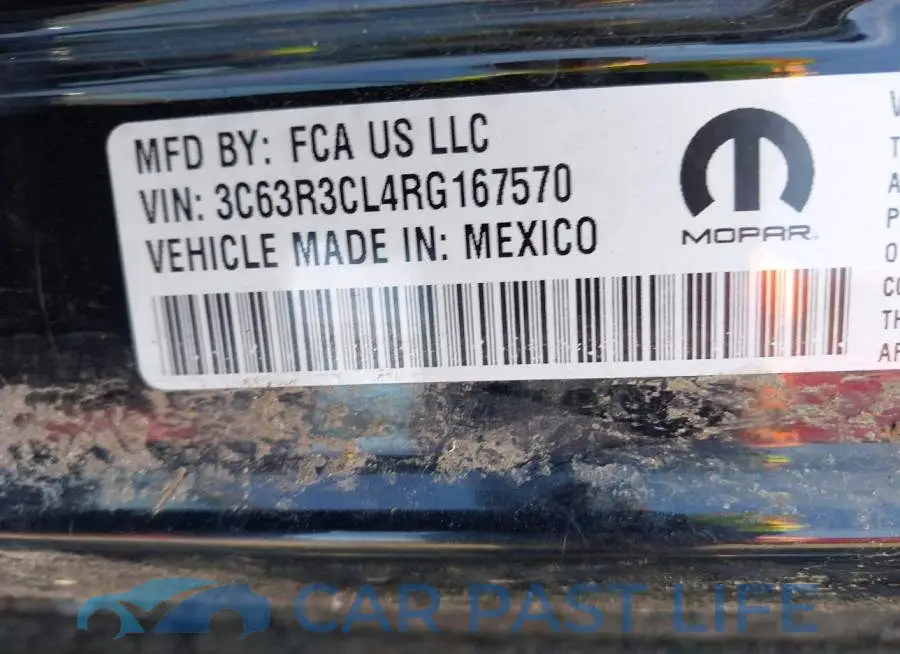 3C63R3CL4RG167570# 9
