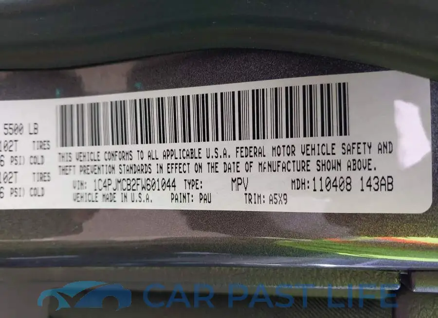 1C4PJMCB2FW601044# 9