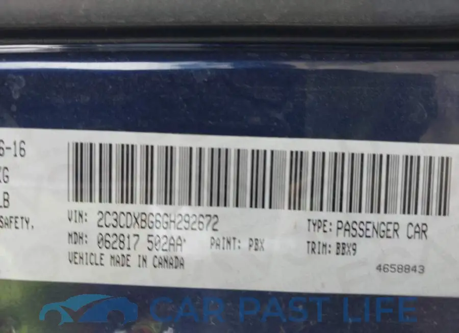 2C3CDXBG6GH292672# 9