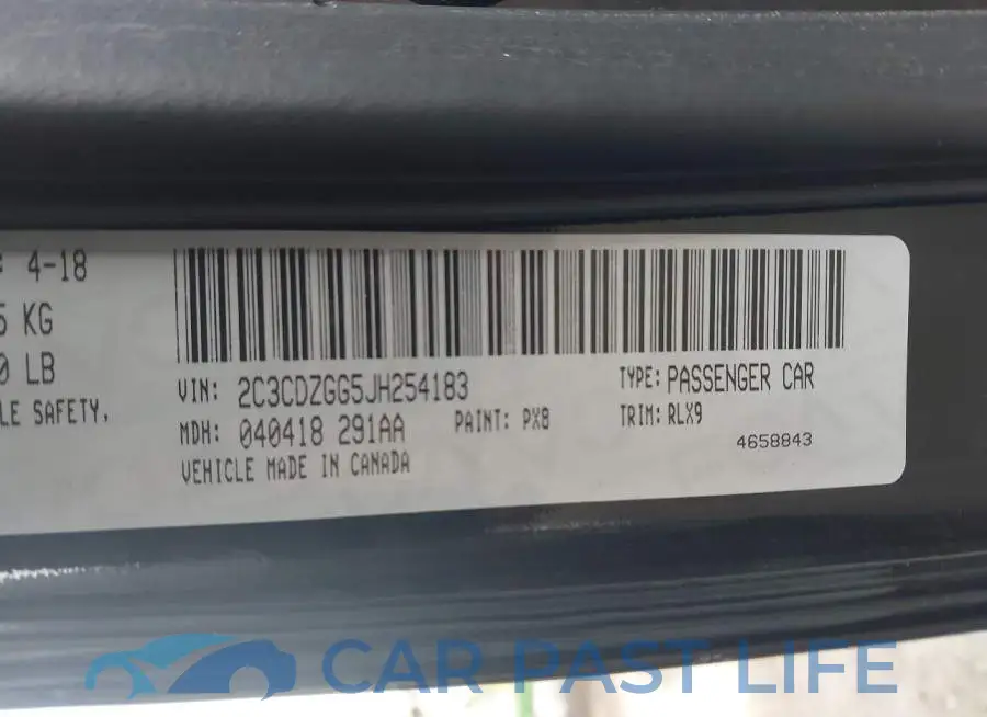 2C3CDZGG5JH254183# 9