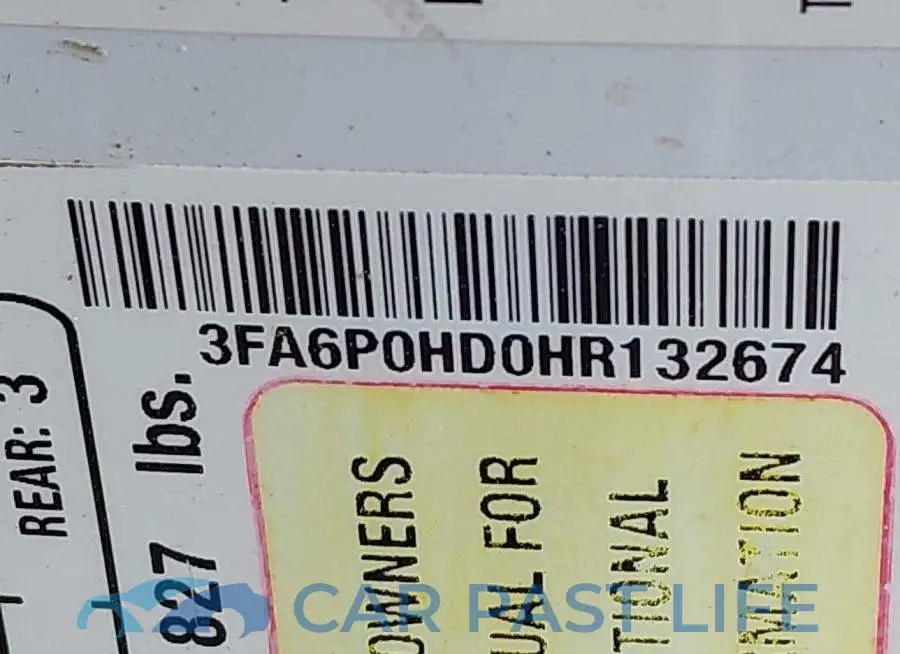 3FA6P0HD0HR132674# 9