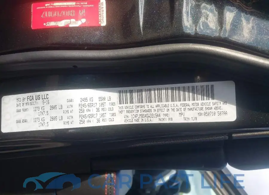 1C4PJMBS4GW331544# 9