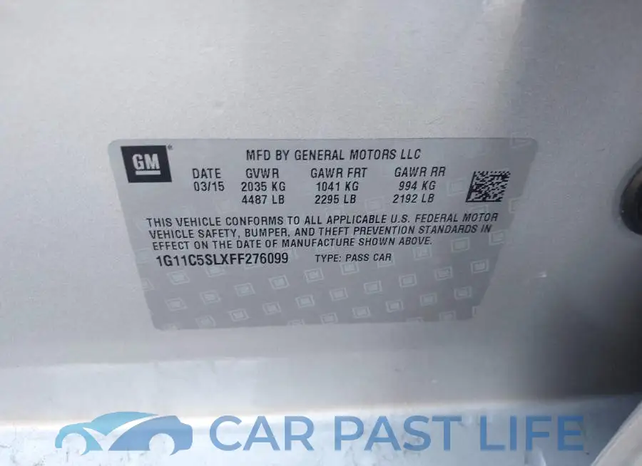 1G11C5SLXFF276099# 9