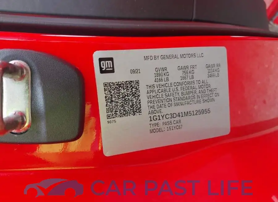 1G1YC3D41M5125955# 9