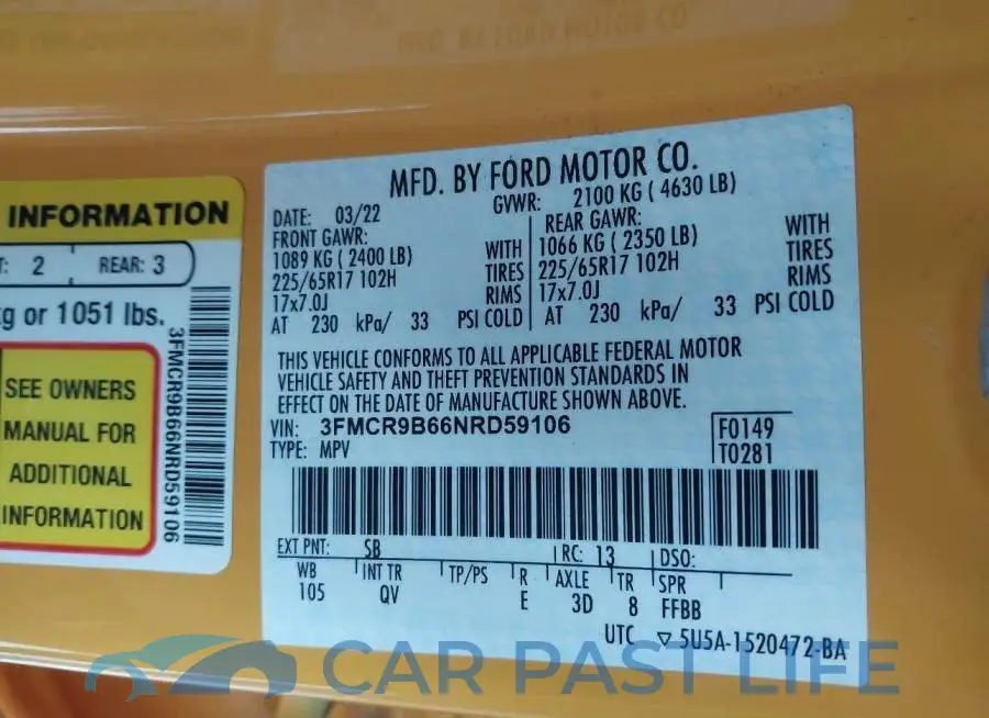3FMCR9B66NRD59106# 9