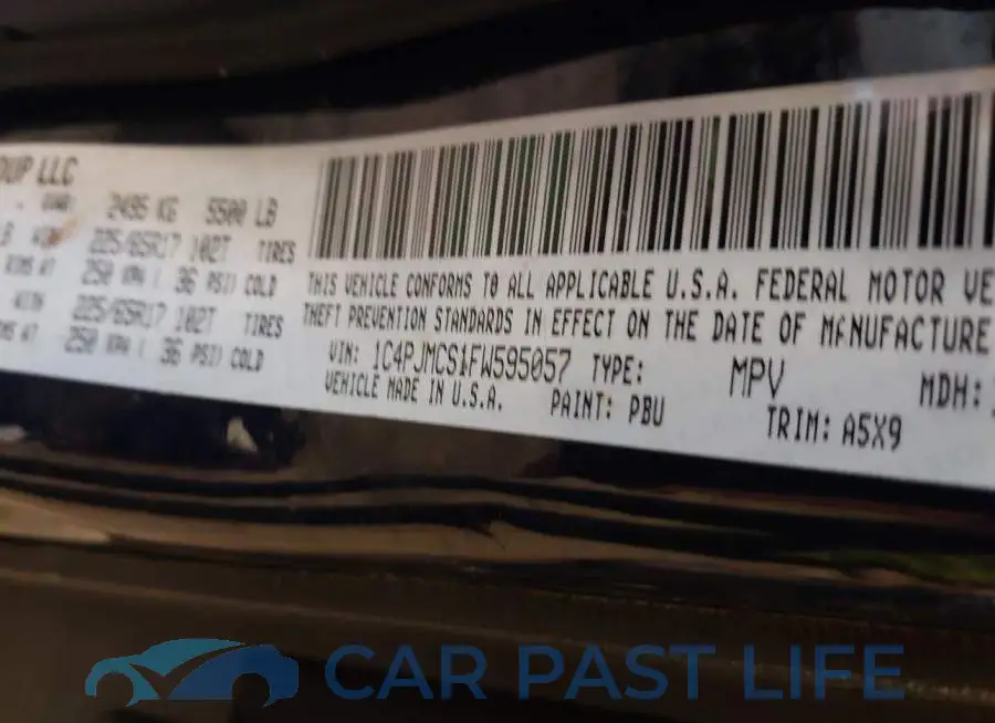 1C4PJMCS1FW595057# 9